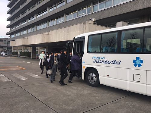 PHVバス試乗会